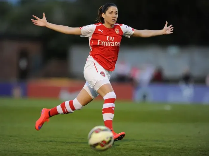 Framed Print : Vicky Losada: In Action for Arsenal Ladies vs. Bristol Academy (2015) Framed Print : Vicky Losada: In Action for Arsenal Ladies vs. Bristol Academy (2015)