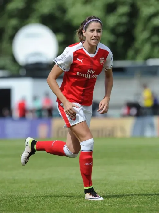 Framed Print : Vicky Losada Stars: Arsenal Women Triumph 2-0 over Notts County (WSL Division One, Meadow Park, 10 / 7 / 16)