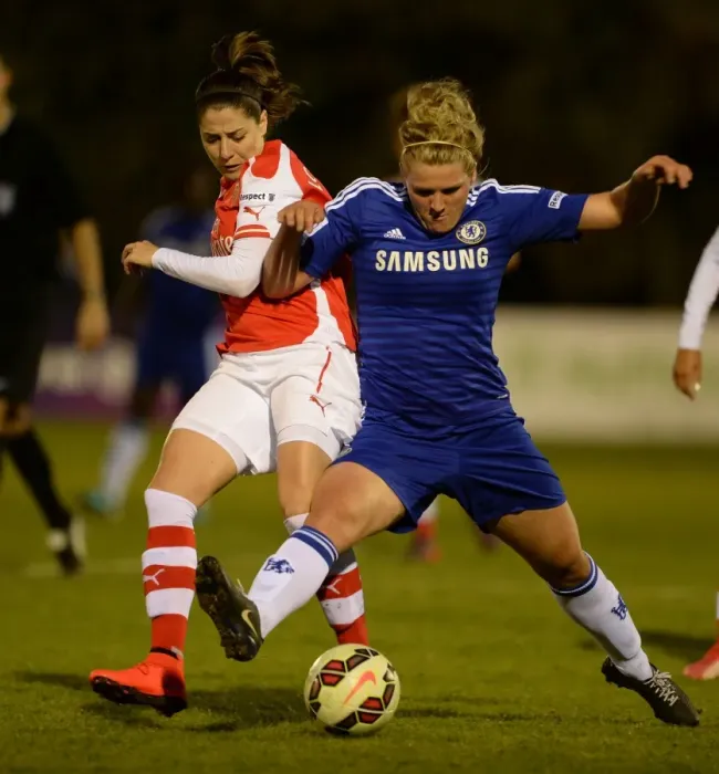 Framed Print : Vicky Losada vs Millie Bright: A Footballing Rivalry Ignites in the WSL Showdown