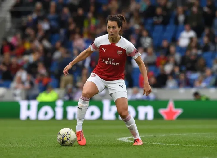 Framed Print : Viki Schnaderbeck in Action: Arsenal Women vs. Brighton & Hove Albion, FA WSL Framed Print : Viki Schnaderbeck in Action: Arsenal Women vs. Brighton & Hove Albion, FA WSL