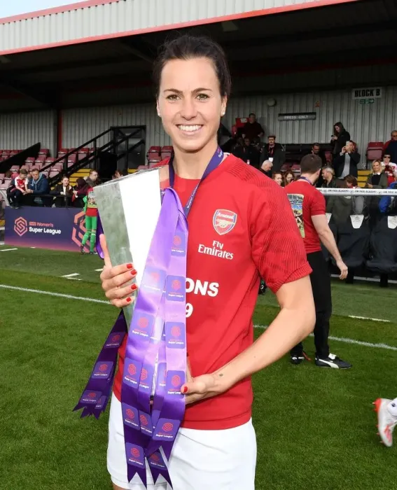 Framed Print : Viki Schnaderbeck and Arsenal Women Celebrate WSL Title Triumph over Manchester City Framed Print : Viki Schnaderbeck and Arsenal Women Celebrate WSL Title Triumph over Manchester City