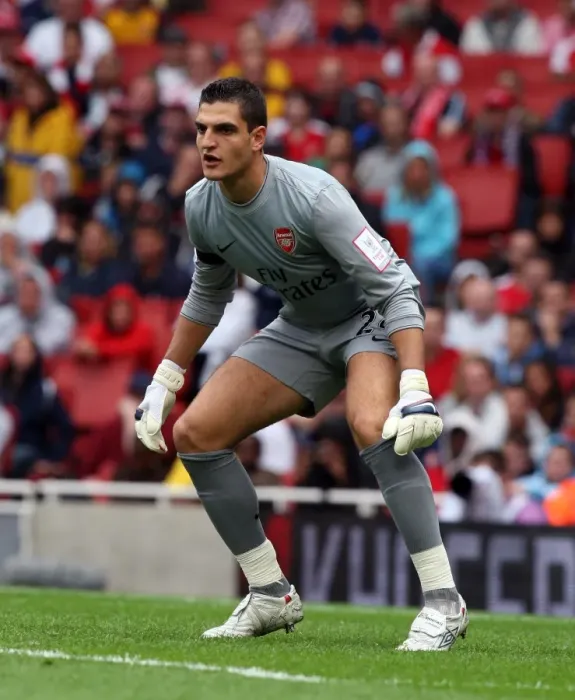 Framed Print : Vito Mannone's Heroics: Arsenal's 2-1 Emirates Cup Triumph over Atletico Madrid Framed Print : Vito Mannone's Heroics: Arsenal's 2-1 Emirates Cup Triumph over Atletico Madrid