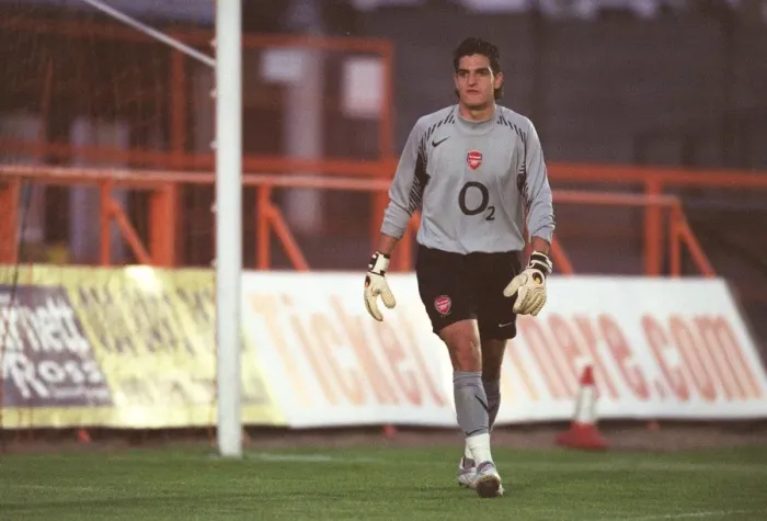Framed Print : Vito Mannone's Heroics: Arsenal's Thrilling 5-3 Victory Over Portsmouth Reserves Framed Print : Vito Mannone's Heroics: Arsenal's Thrilling 5-3 Victory Over Portsmouth Reserves