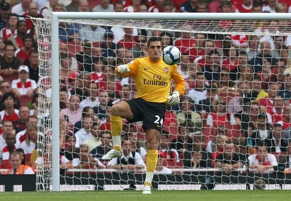 Vito Mannone's Shine: Arsenal's 4-0 Victory Over Wigan Athletic, Barclays Premier League, Emirates Stadium (September 19, 2009)