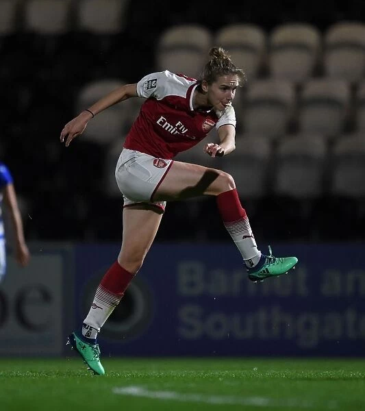 Vivianne Miedema in Action for Arsenal Women Against Reading Ladies