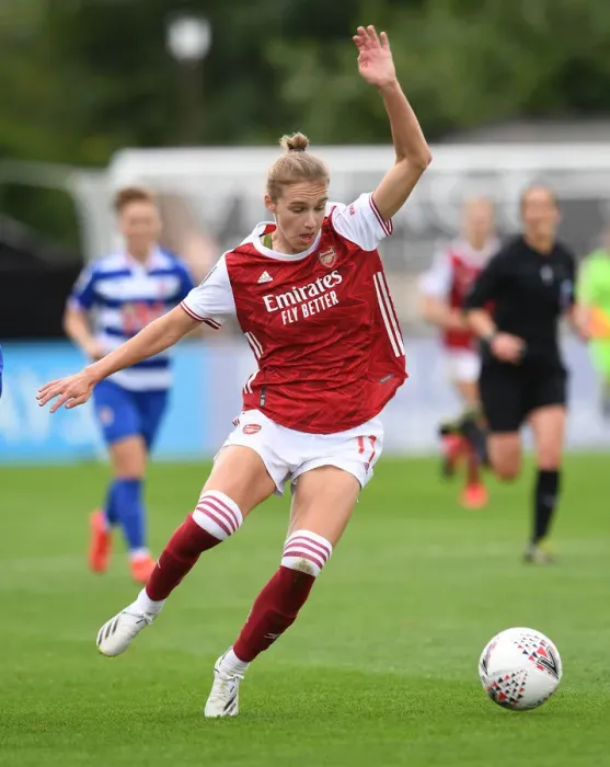 Framed Print : Vivianne Miedema's Stellar Show: Arsenal Women Dominate Reading FA WSL Match Framed Print : Vivianne Miedema's Stellar Show: Arsenal Women Dominate Reading FA WSL Match