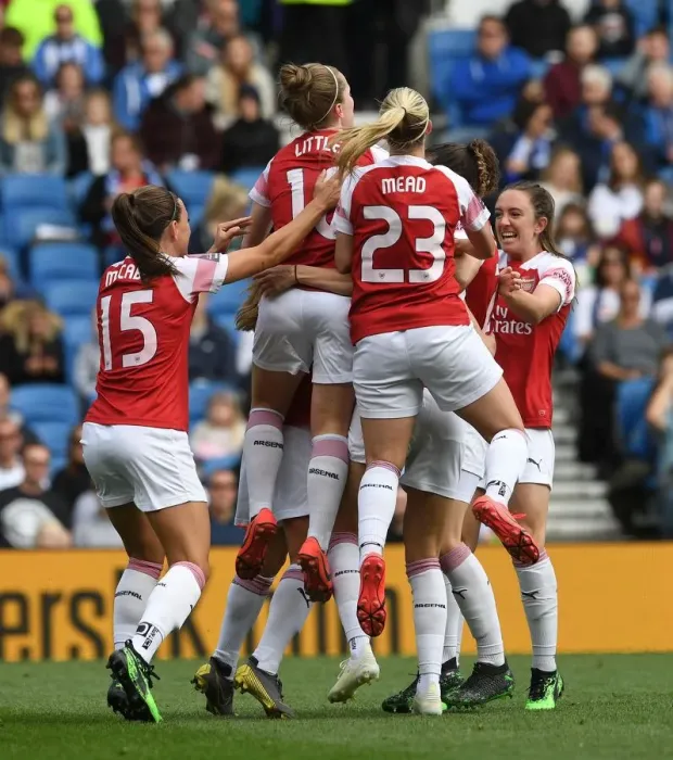 Framed Print : Vivianne Miedema's Strike: Arsenal Women Triumph Over Brighton & Hove Albion Framed Print : Vivianne Miedema's Strike: Arsenal Women Triumph Over Brighton & Hove Albion