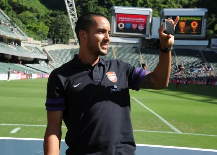 Framed Print : The Walcott Moment: Arsenal's Pre-Season Training in Hong Kong (Kitchee FC vs Arsenal, 2012) Framed Print : The Walcott Moment: Arsenal's Pre-Season Training in Hong Kong (Kitchee FC vs Arsenal, 2012)