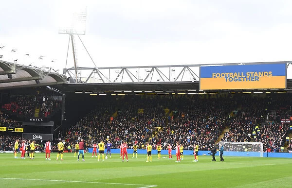 Watford vs Arsenal: Premier League Showdown with Ukraine Solidarity