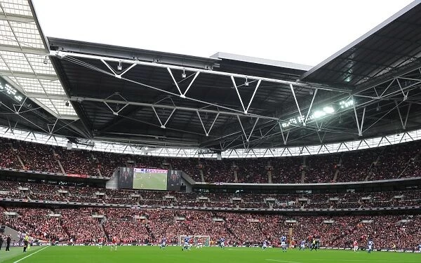 Wembley Stadium. Arsenal 1: 2 Birmingham City, Carling Cup Final, Wembley Stadium