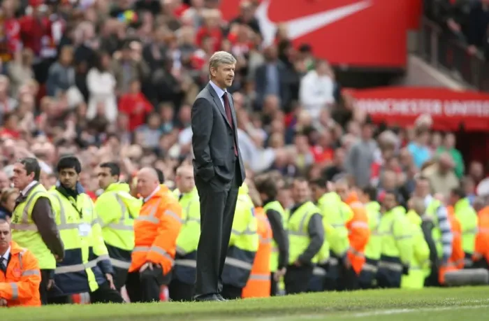 Framed Print : Wenger at Old Trafford: 0-0 Stalemate Against Manchester United Framed Print : Wenger at Old Trafford: 0-0 Stalemate Against Manchester United