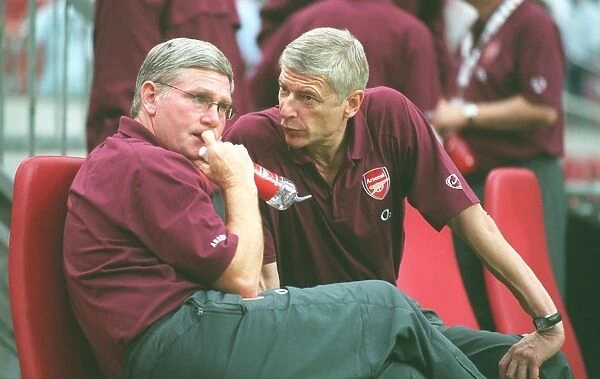 Wenger and Rice: 1-0 Victory Over Ajax, Amsterdam Tournament, 2005