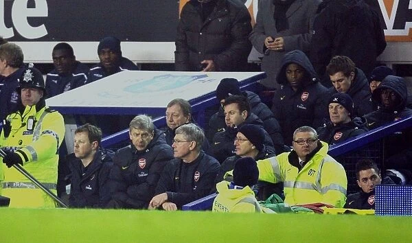 Wenger and Rice: A Tactical Duo at Goodison Park, Arsenal vs. Everton, 2009