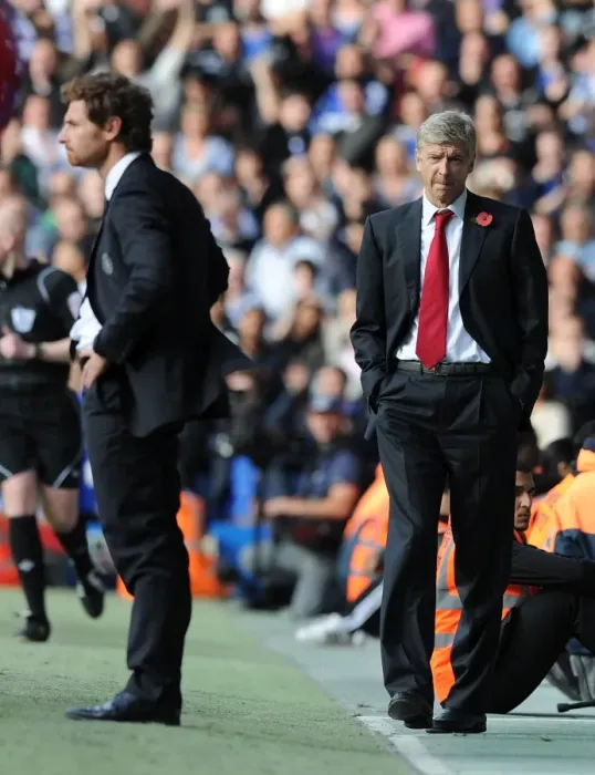 Framed Print : Wenger vs. Villas-Boas: Clash of the Managers - Chelsea v Arsenal, Premier League 2011-12