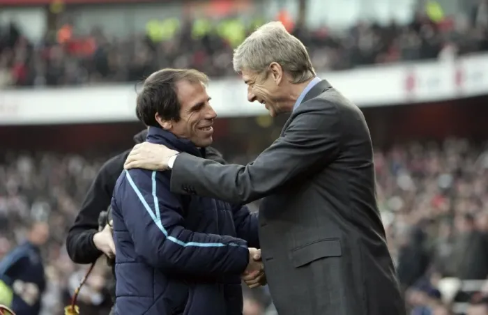 Framed Print : Wenger vs. Zola: A Battle of Managers at the Emirates - Arsenal 0:0 West Ham United, Barclays Premier League, January 31, 2009 Framed Print : Wenger vs. Zola: A Battle of Managers at the Emirates - Arsenal 0:0 West Ham United, Barclays Premier League, January 31, 2009