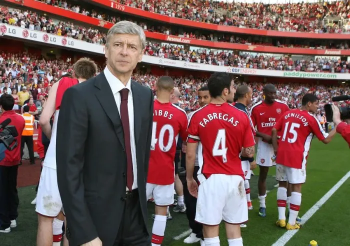 Framed Print : Wenger's Victory: Arsenal's Thrilling 4-1 Triumph Over Stoke City, 2009