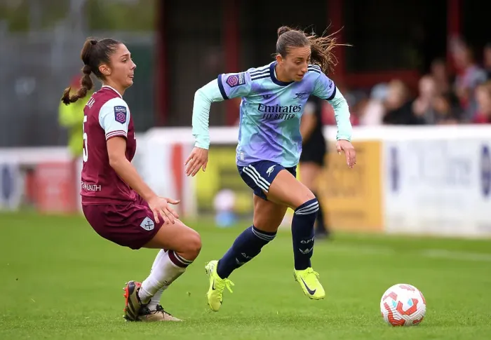 Framed Print : West Ham United v Arsenal - Barclays Women's Super League Framed Print : West Ham United v Arsenal - Barclays Women's Super League