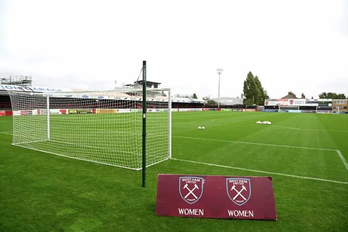 Framed Print : West Ham United v Arsenal - Barclays Women's Super League