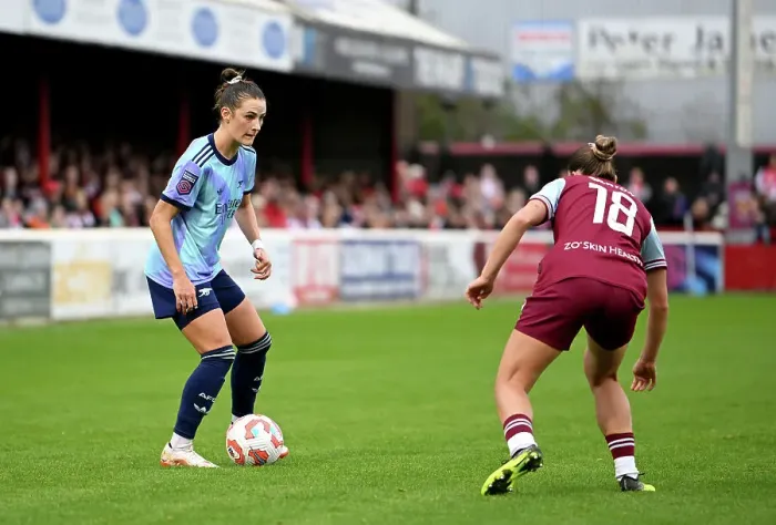 Framed Print : West Ham United v Arsenal - Barclays Women's Super League