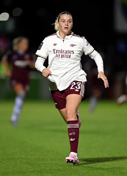 Framed Print : West Ham United v Arsenal - Barclays Women's Super League West Ham United v Arsenal - Barclays Women's Super League