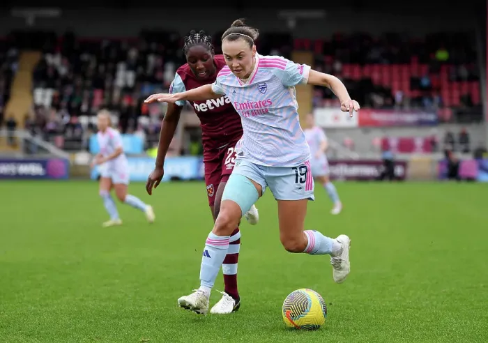 Framed Print : West Ham United v Arsenal FC - Barclays Women's Super League Framed Print : West Ham United v Arsenal FC - Barclays Women's Super League