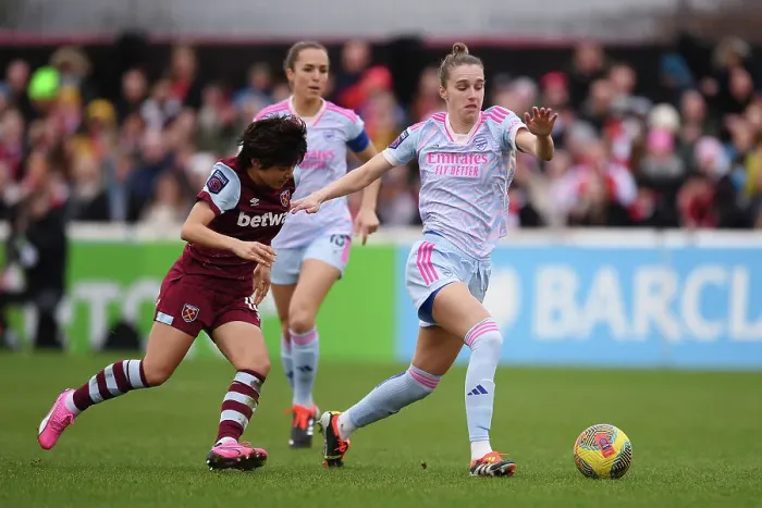Framed Print : West Ham United v Arsenal FC - Barclays Women's Super League Framed Print : West Ham United v Arsenal FC - Barclays Women's Super League