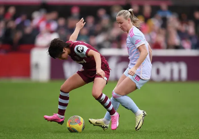 Framed Print : West Ham United v Arsenal FC - Barclays Women's Super League Framed Print : West Ham United v Arsenal FC - Barclays Women's Super League