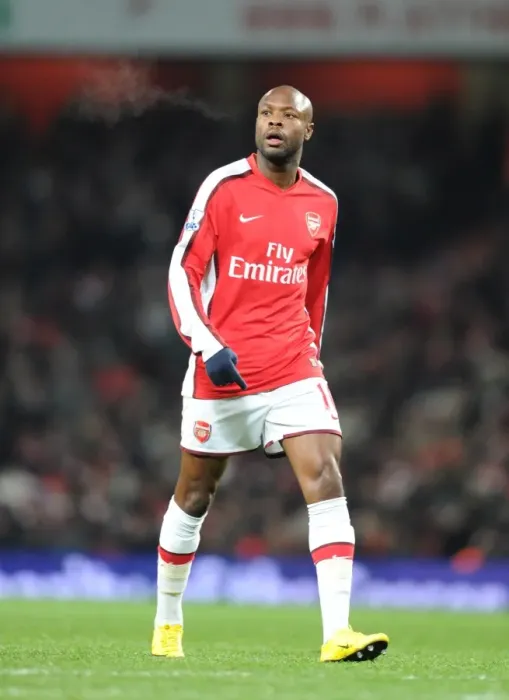 Framed Print : William Gallas (Arsenal). Arsenal 3: 0 Hull City, Barclays Premier league