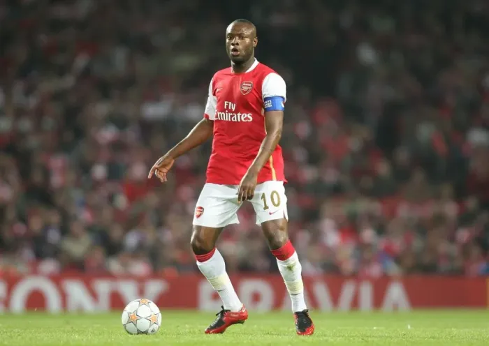 Framed Print : William Gallas Dominant Performance: Arsenal Crushes Slavia Prague 7-0 in Champions League Group H Framed Print : William Gallas Dominant Performance: Arsenal Crushes Slavia Prague 7-0 in Champions League Group H