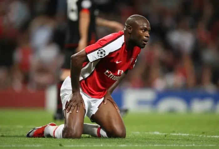 Framed Print : William Gallas Leads Arsenal to 2-0 Victory over Olympiacos in Champions League Group H