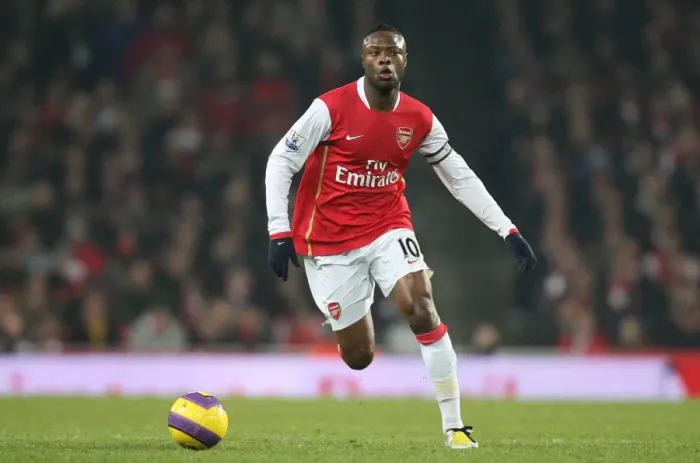 Framed Print : William Gallas's Victory Celebration: Arsenal's 2-0 Triumph Over Blackburn Rovers, Emirates Stadium, 2008 Framed Print : William Gallas's Victory Celebration: Arsenal's 2-0 Triumph Over Blackburn Rovers, Emirates Stadium, 2008
