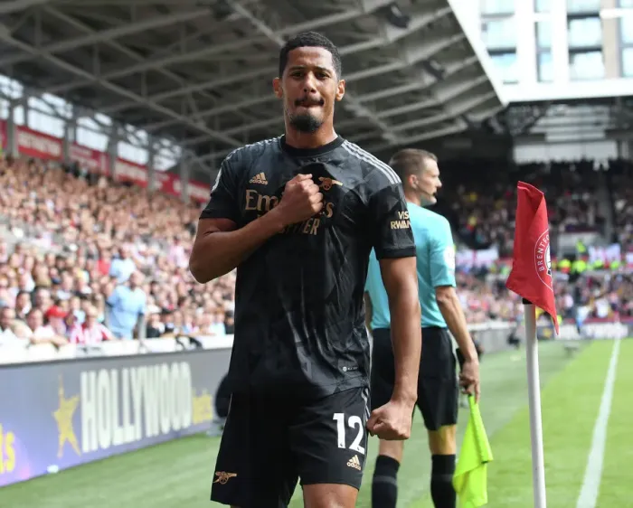 Framed Print : William Saliba Scores His First Arsenal Goal: Brentford 1-1 Arsenal, 2022-23 Premier League Framed Print : William Saliba Scores His First Arsenal Goal: Brentford 1-1 Arsenal, 2022-23 Premier League