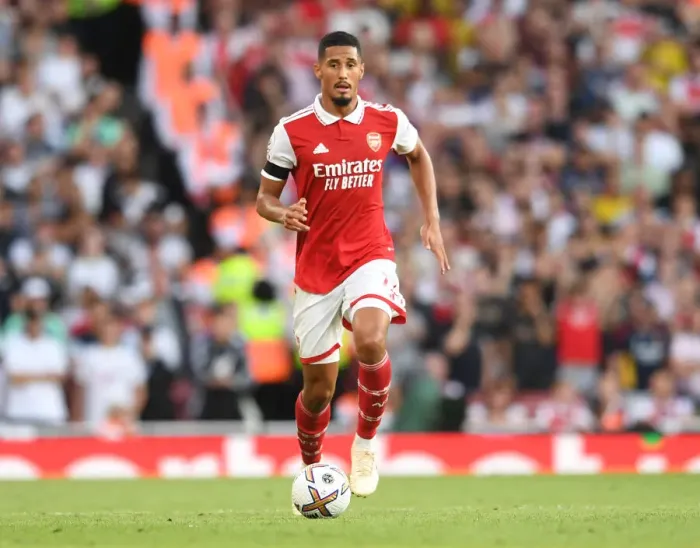 Framed Print : William Saliba Shines: Arsenal Kicks Off Premier League Season with Victory over Fulham Framed Print : William Saliba Shines: Arsenal Kicks Off Premier League Season with Victory over Fulham