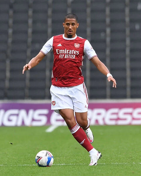 William Saliba Shines: Arsenal's Victory over MK Dons