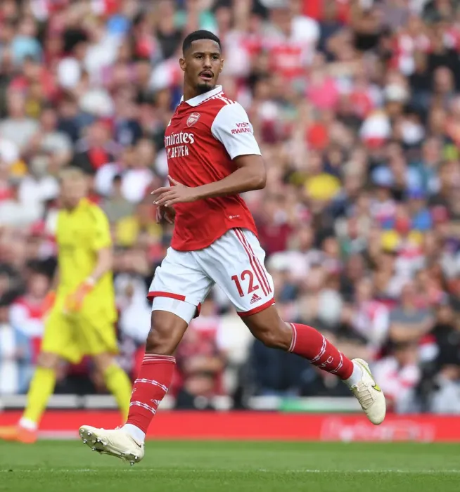 Framed Print : William Saliba's Battle: Arsenal vs. Tottenham in the 2022-23 Premier League Clash Framed Print : William Saliba's Battle: Arsenal vs. Tottenham in the 2022-23 Premier League Clash
