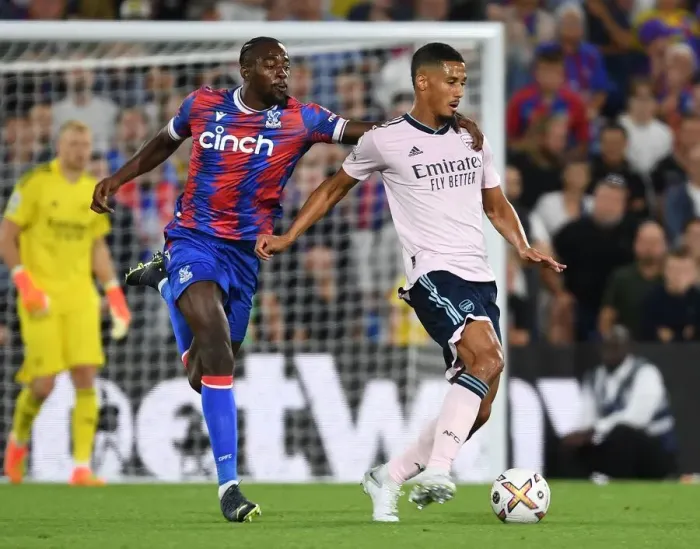Framed Print : William Saliba's Debut: Arsenal Kick Off Premier League Season with Win Against Crystal Palace Framed Print : William Saliba's Debut: Arsenal Kick Off Premier League Season with Win Against Crystal Palace