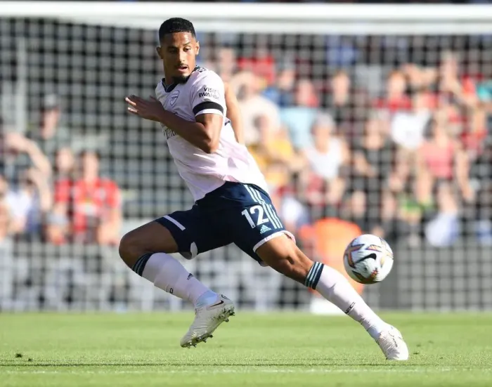 Framed Print : William Saliba's Debut Shines: Arsenal's Defensive Masterclass vs. AFC Bournemouth (2022-23) Framed Print : William Saliba's Debut Shines: Arsenal's Defensive Masterclass vs. AFC Bournemouth (2022-23)