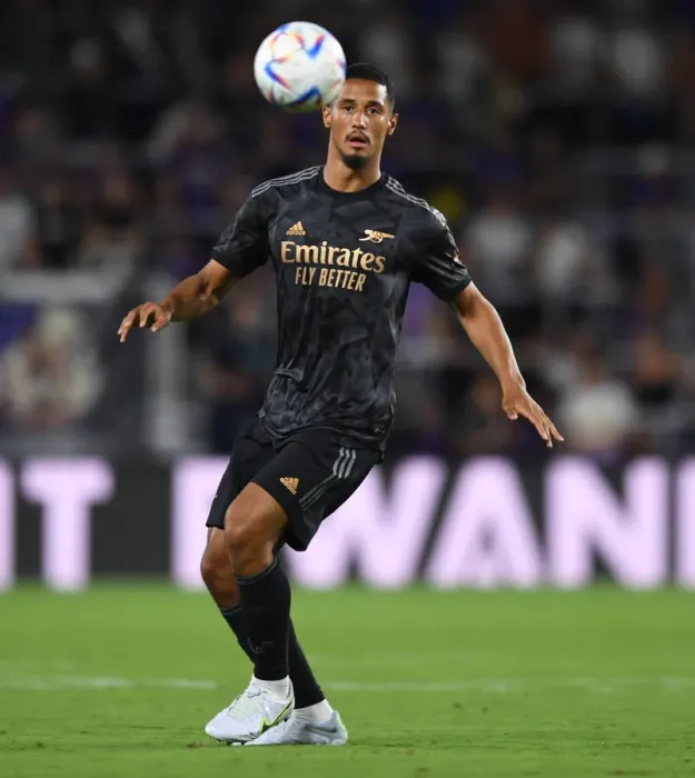 Framed Print : William Saliba's Debut Shines: Arsenal's Pre-Season Win over Orlando City SC