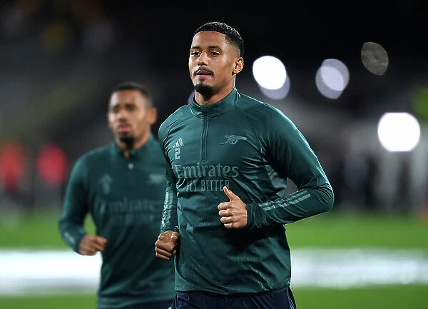 William Saliba's Pre-Match Ritual: Gearing Up for Arsenal's RC Lens Showdown in Champions League
