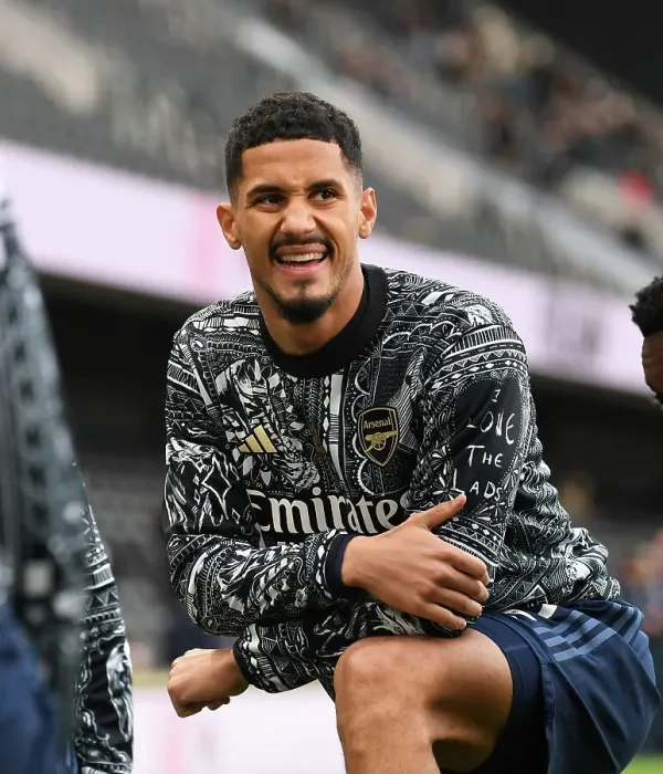 Framed Print : William Saliba's Premier League Showdown: Arsenal Star Gears Up for Fulham Battle (December 2023) Framed Print : William Saliba's Premier League Showdown: Arsenal Star Gears Up for Fulham Battle (December 2023)
