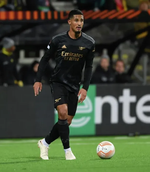 Framed Print : William Saliba's Standout Performance: Arsenal's Defender Dazzles in Europa League Victory over Bodø / Glimt Framed Print : William Saliba's Standout Performance: Arsenal's Defender Dazzles in Europa League Victory over Bodø / Glimt