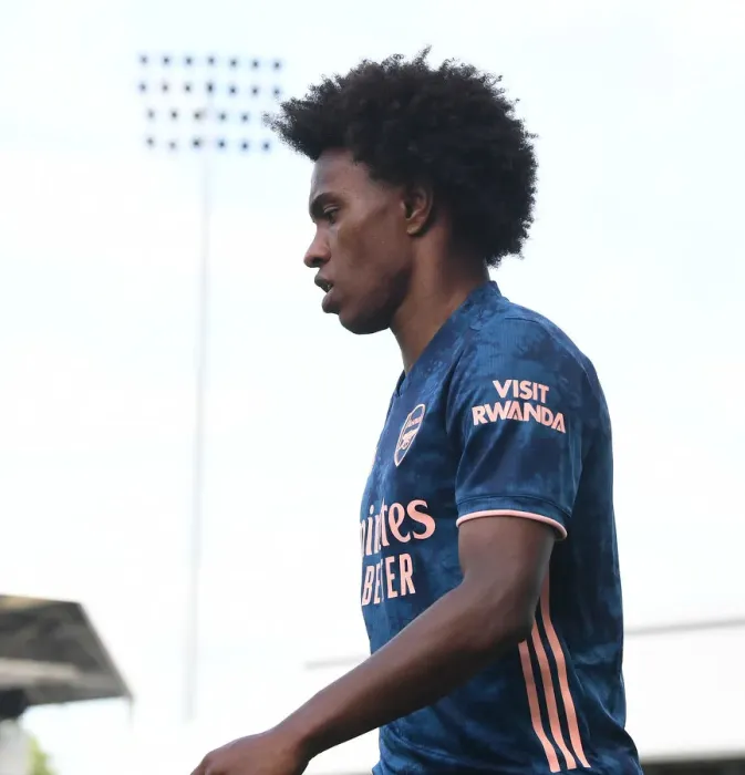 Framed Print : Willian in Action: Fulham vs. Arsenal, Premier League 2020-21 Framed Print : Willian in Action: Fulham vs. Arsenal, Premier League 2020-21
