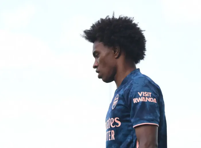 Framed Print : Willian in Action: Fulham vs. Arsenal, Premier League 2020-21 Framed Print : Willian in Action: Fulham vs. Arsenal, Premier League 2020-21