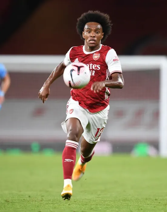 Framed Print : Willian Battles for the Ball: Arsenal vs. West Ham, Premier League 2020-21 Framed Print : Willian Battles for the Ball: Arsenal vs. West Ham, Premier League 2020-21