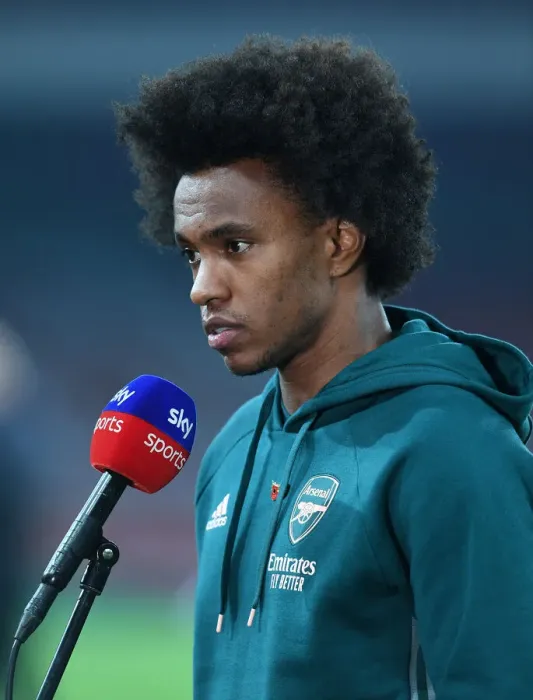 Framed Print : Willian Previews Arsenal vs. Aston Villa: Exclusive Interview before the Clash at Emirates Stadium Framed Print : Willian Previews Arsenal vs. Aston Villa: Exclusive Interview before the Clash at Emirates Stadium