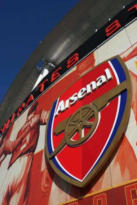 Framed Print : Winter's Embrace at Arsenal: A Frosty Emirates Stadium, March 1, 2010