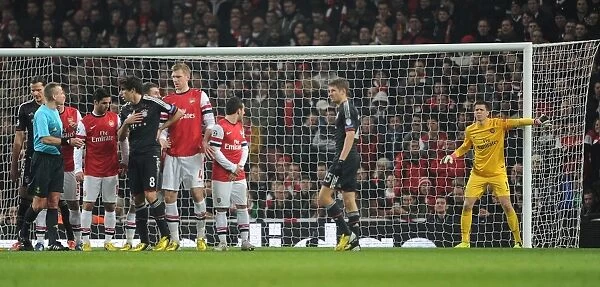 Wojciech Szczesny (Arsenal). Arsenal 1: 3 Bayern Munich. UEFA Champions League. Round of 16, 1st Leg