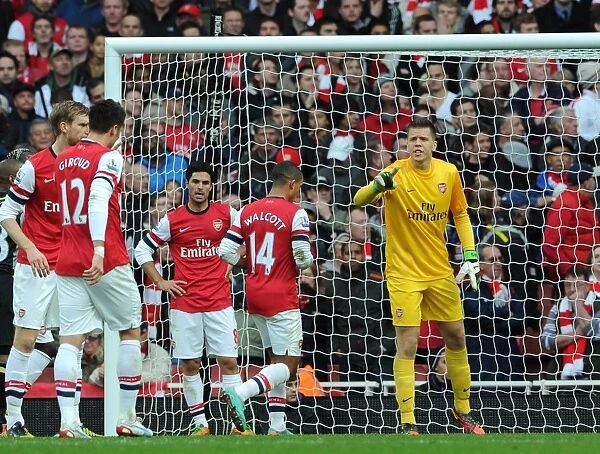 Wojciech Szczesny (Arsenal). Arsenal 5:2 Tottenham Hotspur. Barclays Premier League