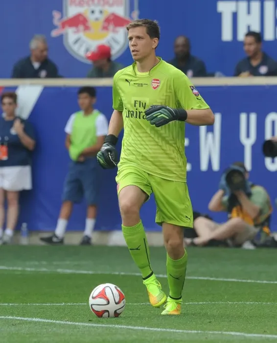 Framed Print : Wojciech Szczesny (Arsenal). New York Red Bulls 1: 0 Arsenal. Pre Season Friendly