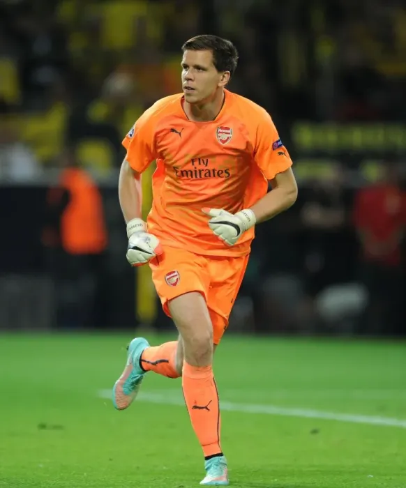 Framed Print : Wojciech Szczesny: Arsenal's Steadfast Shield in Borussia Dortmund, UEFA Champions League 2014-15